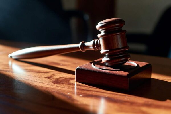 A gavel. 