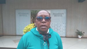 Kenya Netball Federation president Immaculate Kabutha 