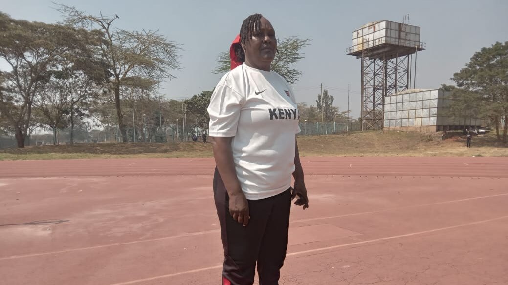 Kenya women’s netball coach Evelyn Cherono 