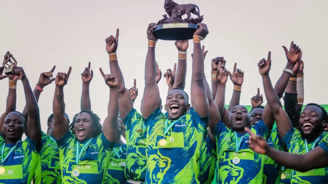 KCB Rugby beat Uganda's KCB KOBS to win the Lionhearted Cup at the KCB Sports Club, Ruaraka, on October 3, 2026. 