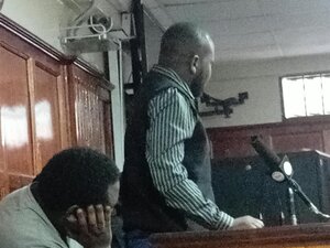 Police Constable Collins Bett in court on October 6, 2026. 