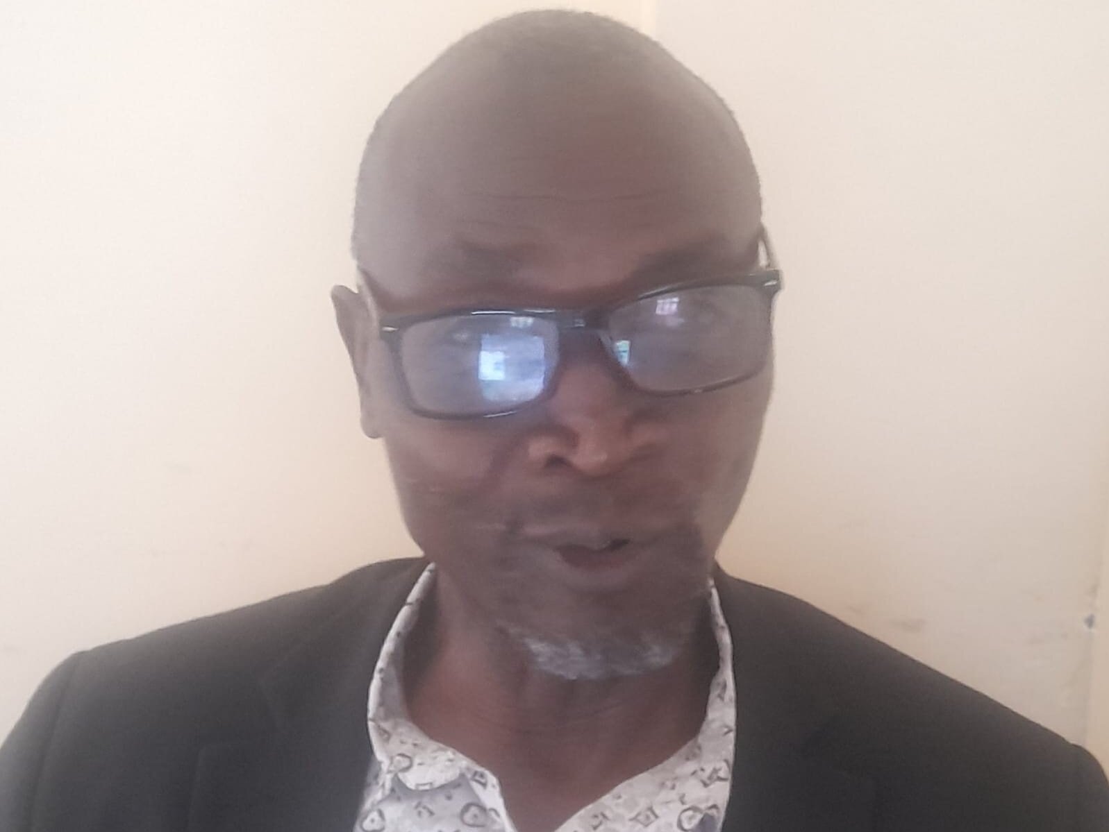 St Anne's Academy Kiminini, Headteacher Mr Robert Wangila Masinde.