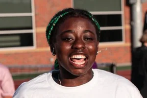 Tennis player Angella Okutoyi