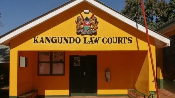 A view of Kangundo Law Courts.