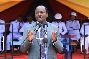 Kalonzo warns against skewed recruitment of police, army personnel