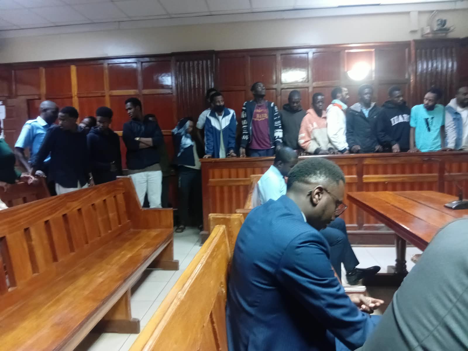 15 in court for touting. 