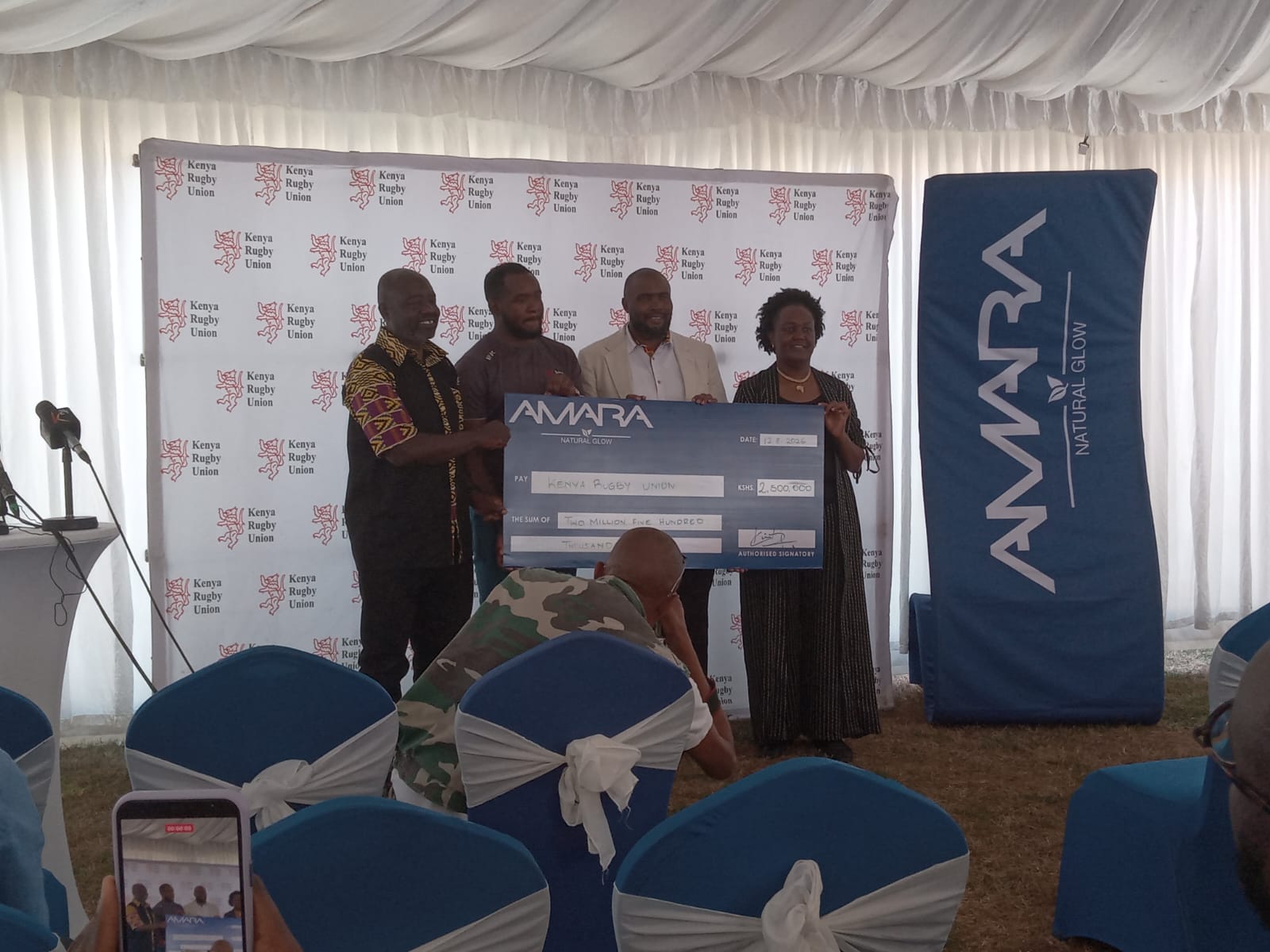 Amara raises Simbas support to KES 2.5 million after Chipu triumph