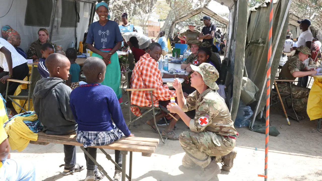 3,900 Laikipia residents get free medical care from British Army