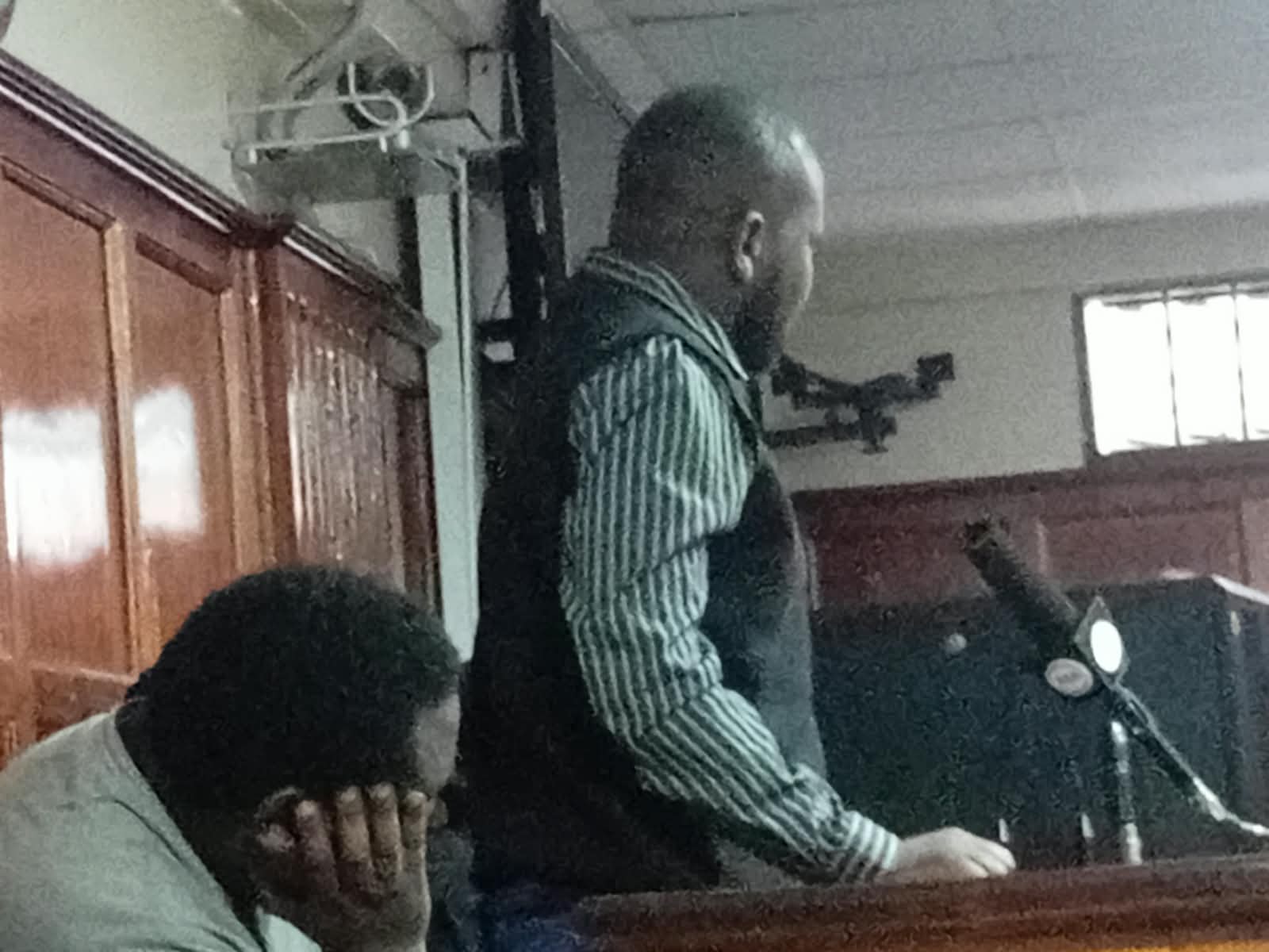 Police Constable Collins Bett in court on October 6, 2026. 