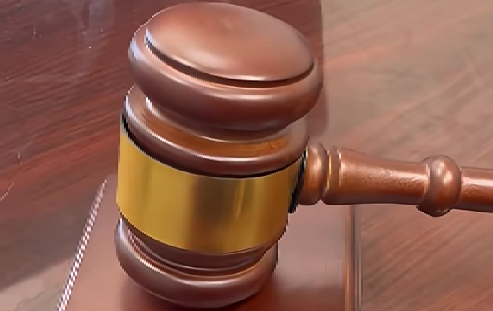 A gavel