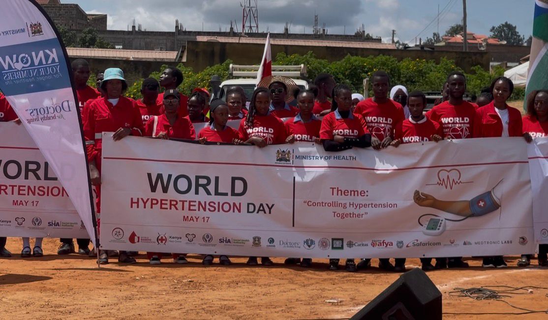 Kenyans join the world to mark World Hypertension Day on May 17 every year.