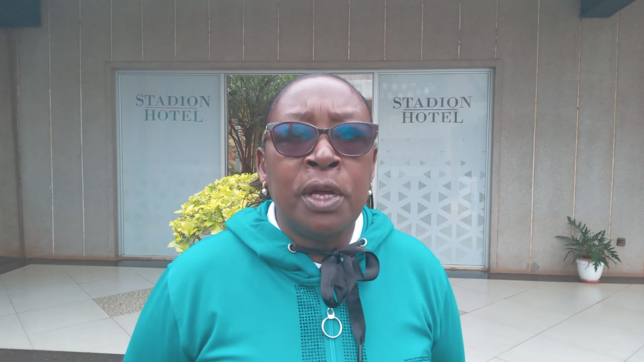 Kenya Netball Federation president Immaculate Kabutha 