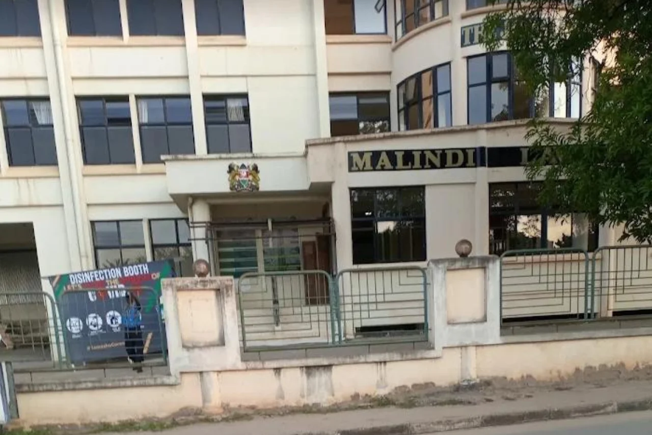 A view of Malindi Law Courts building in Kilifi County.