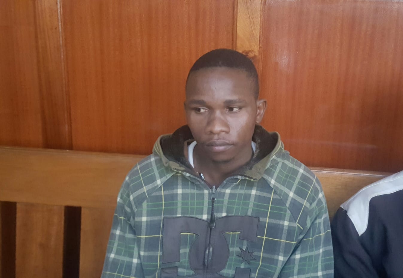 Hesbon Mauti Thomas at the Milimani Law Court on July 31, 2026, where he was charged with allegedly using offensive language against President William Ruto and his family. 
