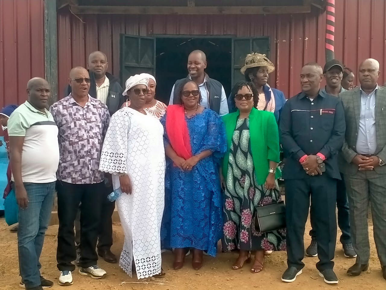 Some of Wiper MPs with some MCAs from Machakos County in the larger Ukambani region during a fundraising at St Bernard Catholic Church in Nguluni, Matungulu Constituency on Sunday, September 20, 2026.