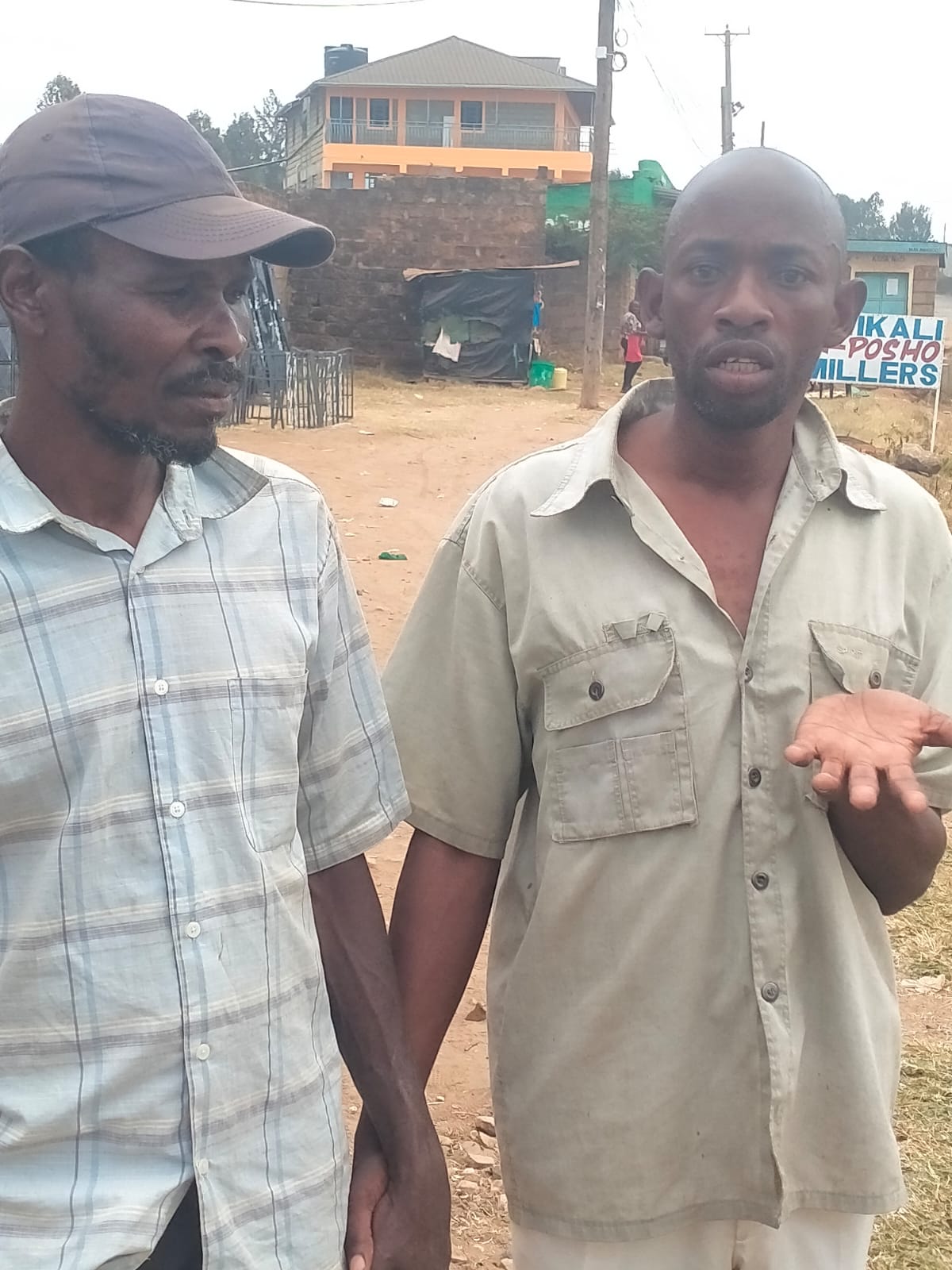 Daniel Musau during an interview with Justice Gauge