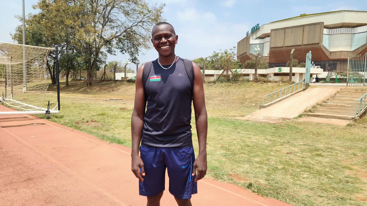 Kenya men netball team captain Julius Karanja 