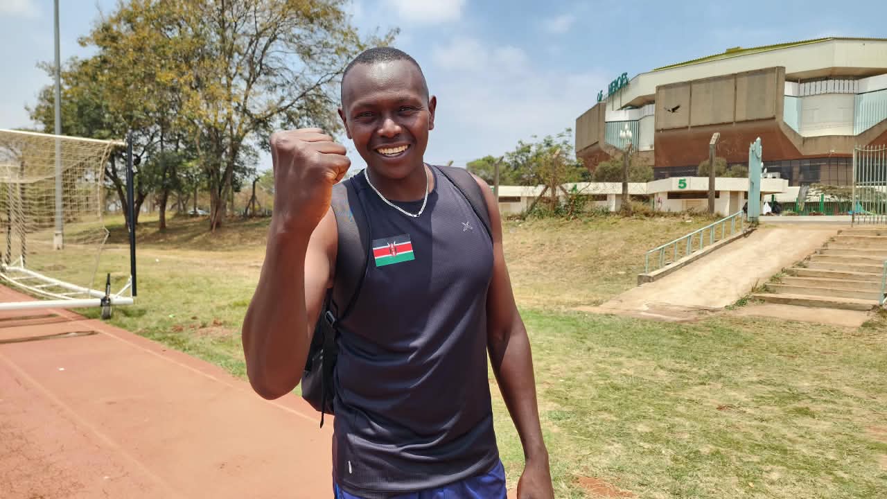 Kenya men netball team captain Julius Karanja 