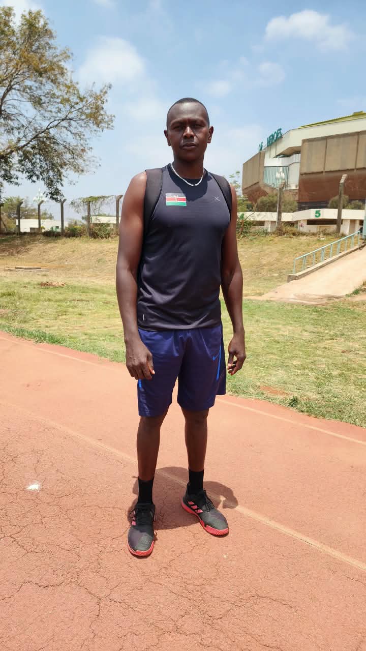 Kenya men netball team captain Julius Karanja 