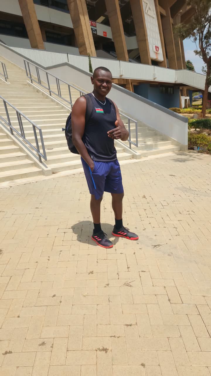 Kenya men netball team captain Julius Karanja 