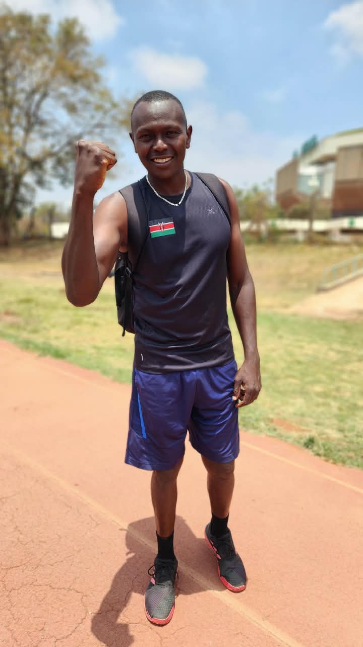 Kenya men netball team captain Julius Karanja 
