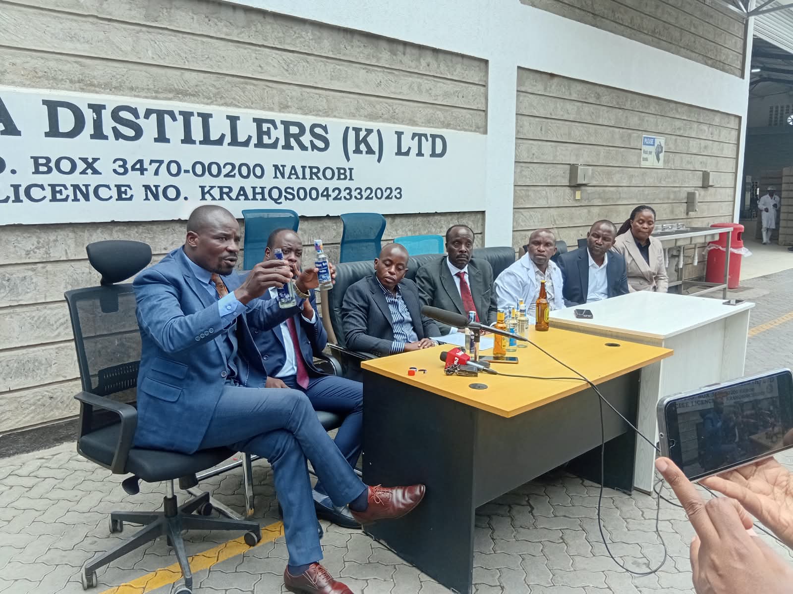 Patiala Distillers disassociates itself from Kindiki amid illicit alcohol claims