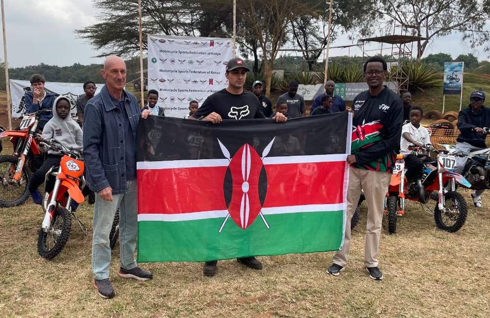 Kenya sends off National Motocross team to Africa's premier MX championship