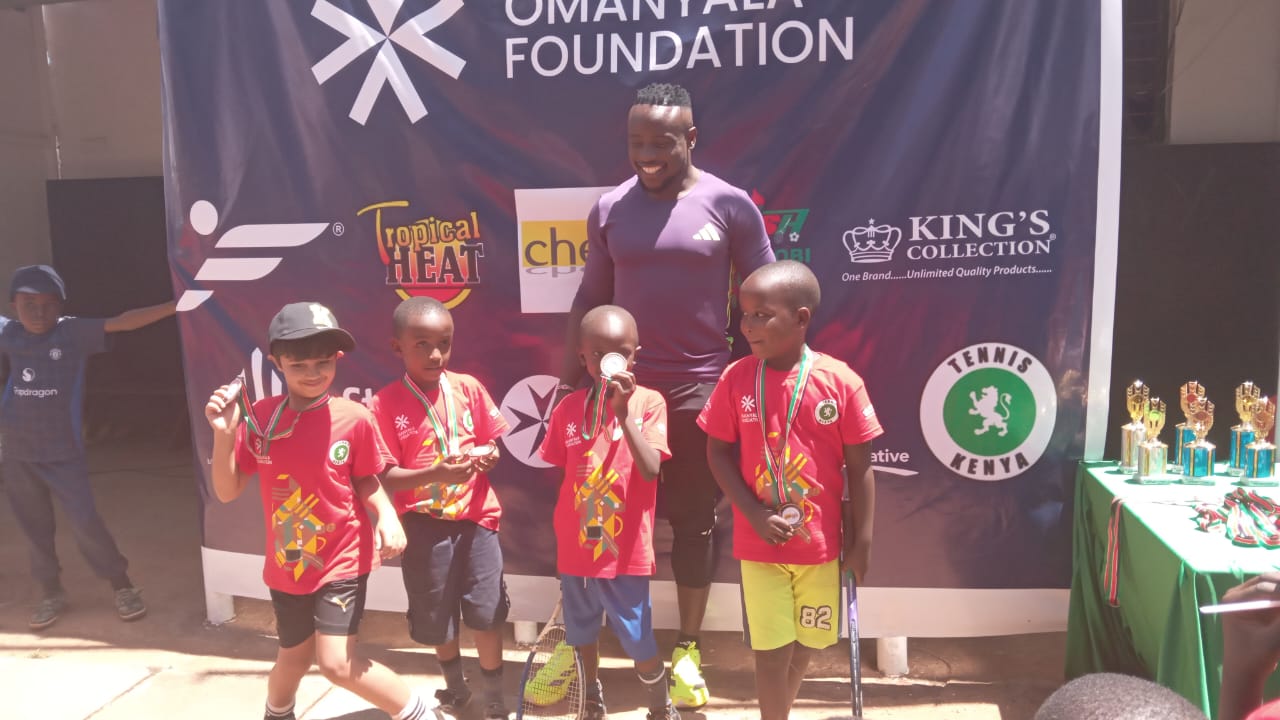 Omanyala Tennis 10s turns grassroots tournament into launchpad for Kenya’s next tennis stars