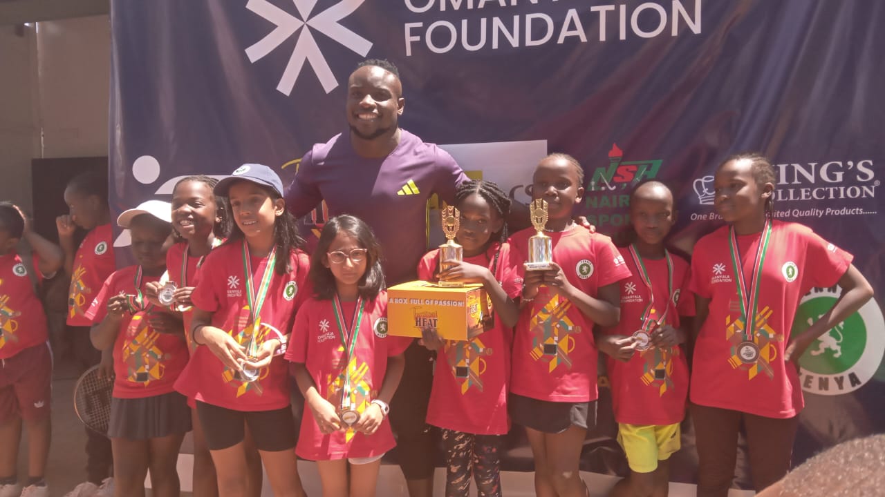 Omanyala Tennis 10s turns grassroots tournament into launchpad for Kenya’s next tennis stars