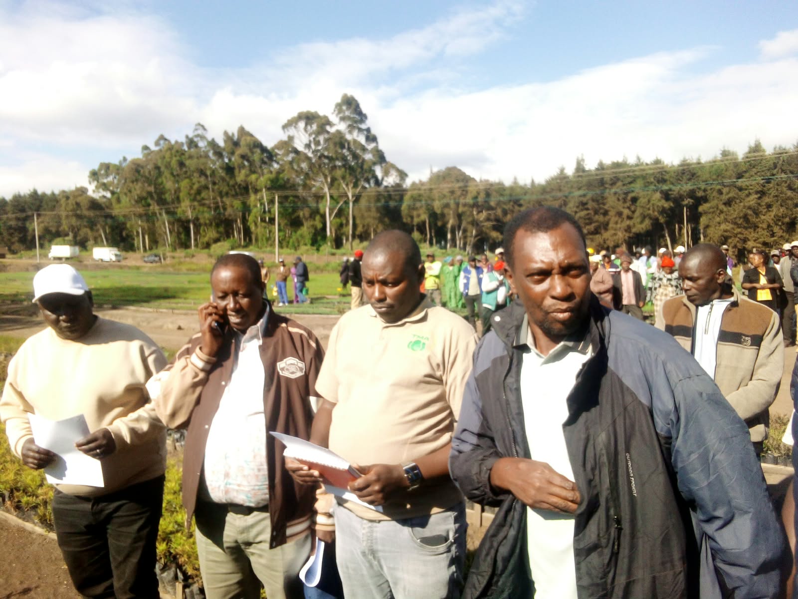 Timber Manufacturers defend their tree-cutting jobs in the forests