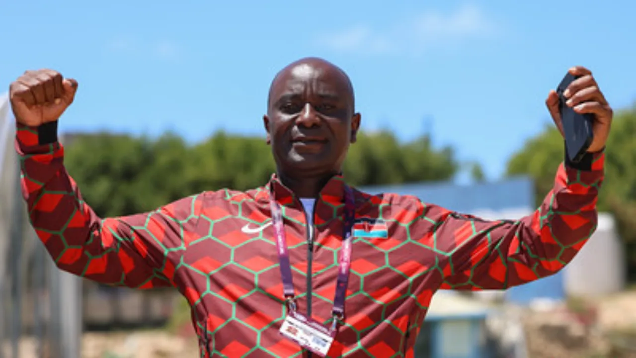 Kenya Amateur Wrestling Association Secretary General Eric Walucho 