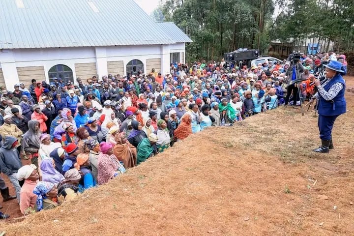 Wavinya Ndeti tours Mitaboni Ward