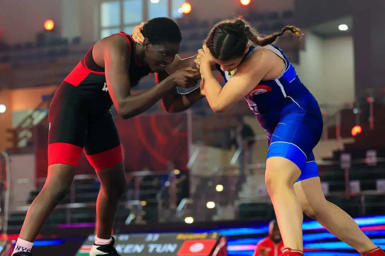 Wrestler Jemimah Nakhumicha